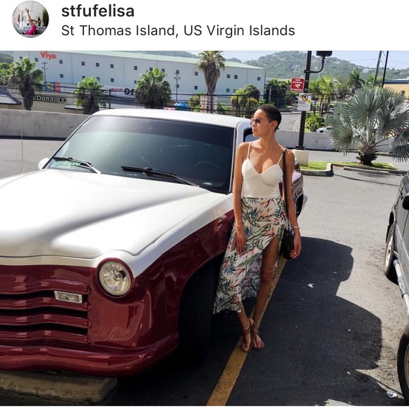 Gorgeous Floral Maxi Skirt - Picture 2 of 6